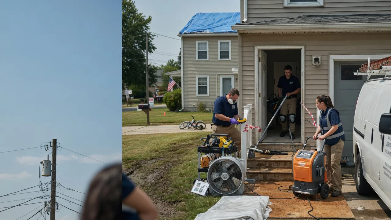 Water Damage Repair in Gilson, IL near me